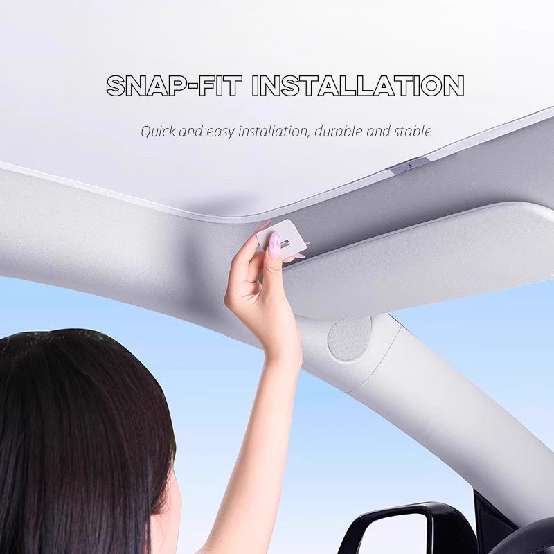 Ice Crystal Upgrade Premium UV-Blocking Sunroof Shade for Tesla Model Y (2021-2024)