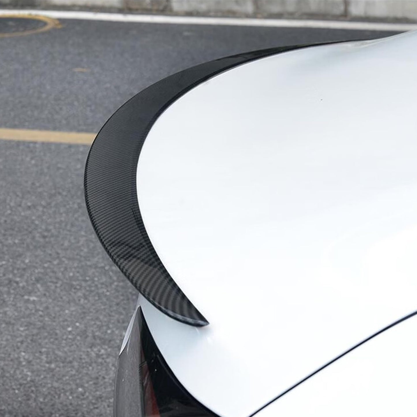Spoiler for 2024 Model 3 ABS Rear Spoiler Wing Performance Rear Trunk Lip Tail Lid Accessories