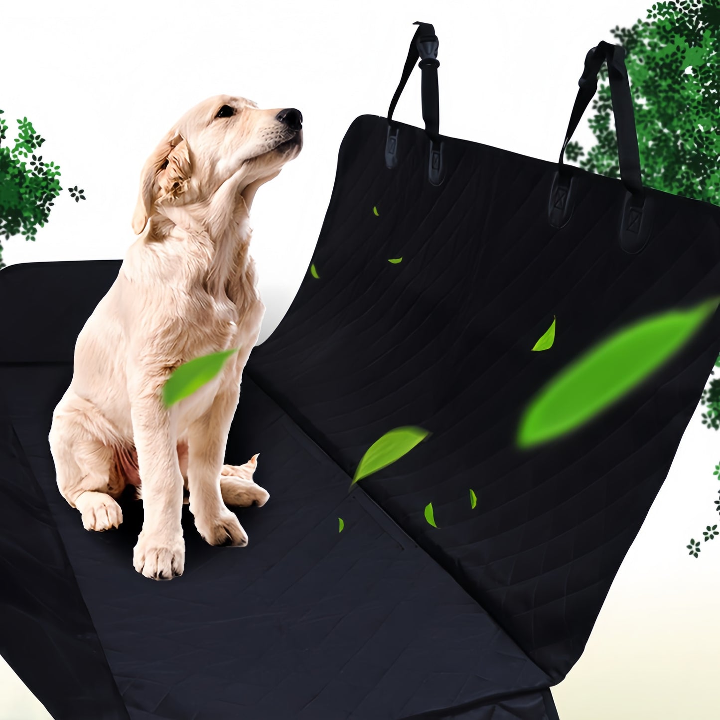 Universal Waterproof Pet Car Seat Cover for Small Dogs – Non-Slip Back Seat Protector Mat