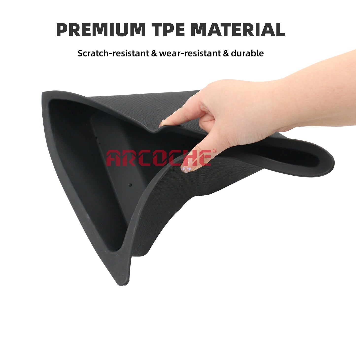 Trunk Side Storage Bins with Lids for Model 3 Highland (5-Seater Only)