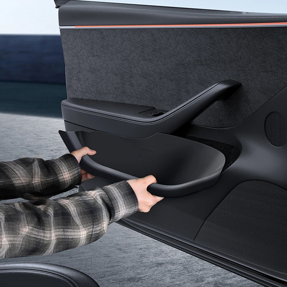All-Weather TPE Side Door Storage Box for Model 3 Highland