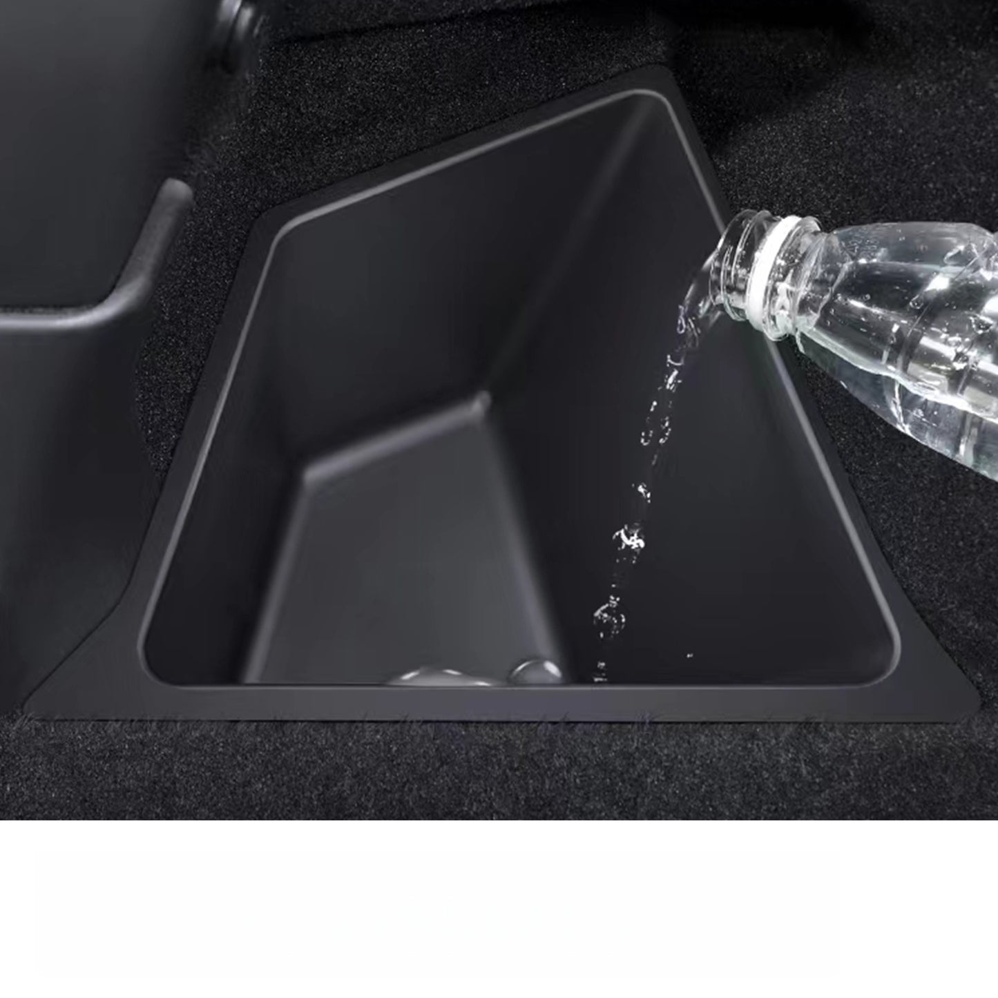 Rear Trunk Side Storage Organizer for 2021–2024 Model Y (5-Seater Only)