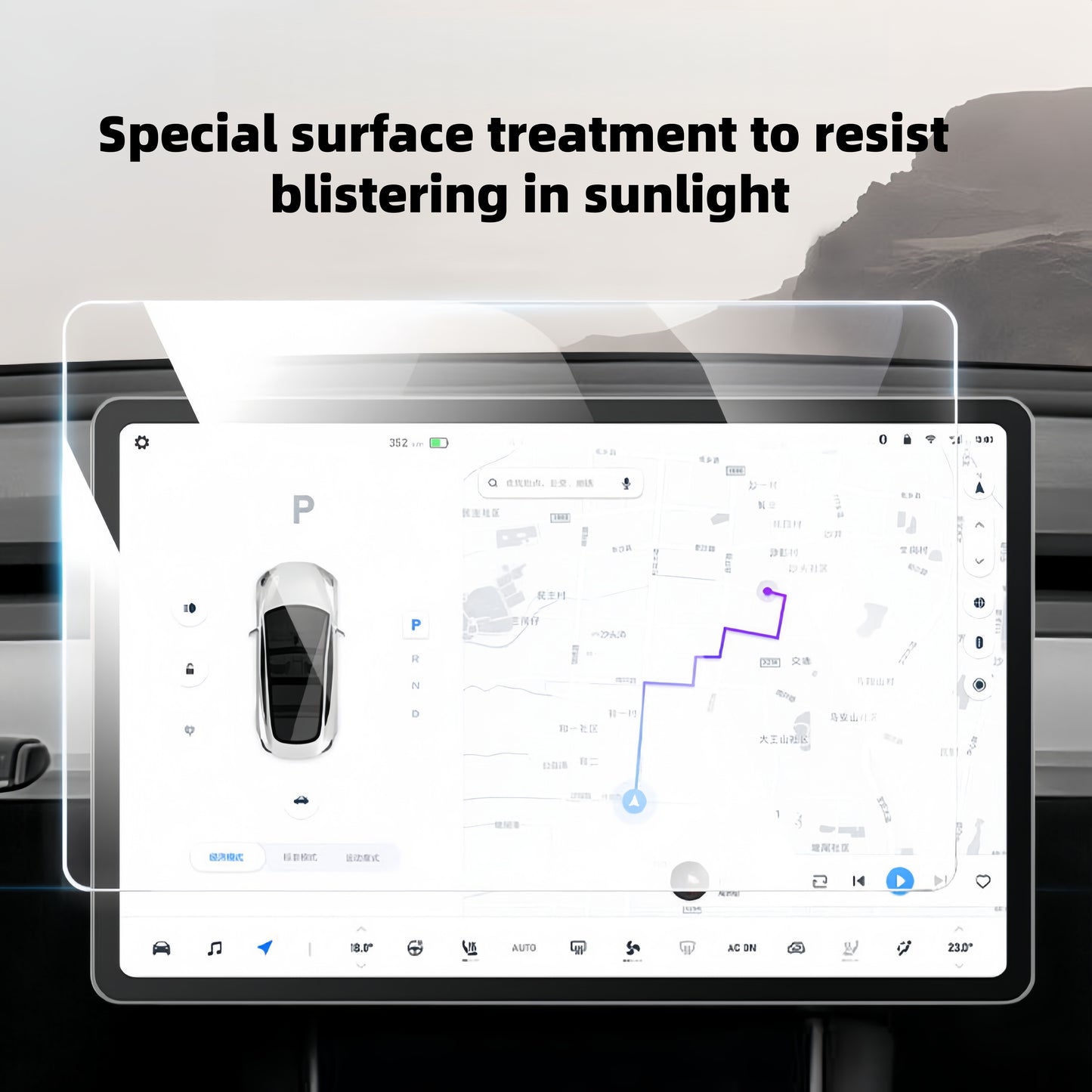 Premium Tempered Glass Screen Protectors for Tesla Model 3 Highland (2024+) & Model Y Juniper (2025+) – Anti-Scratch, Anti-Fingerprint