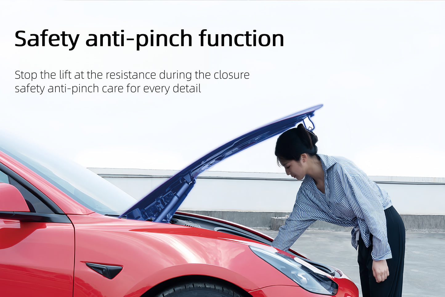 Power Frunk 2.0 – Silent, Smart & Plug-and-Play Compatible with 2024-2025 Tesla Model 3 Highland