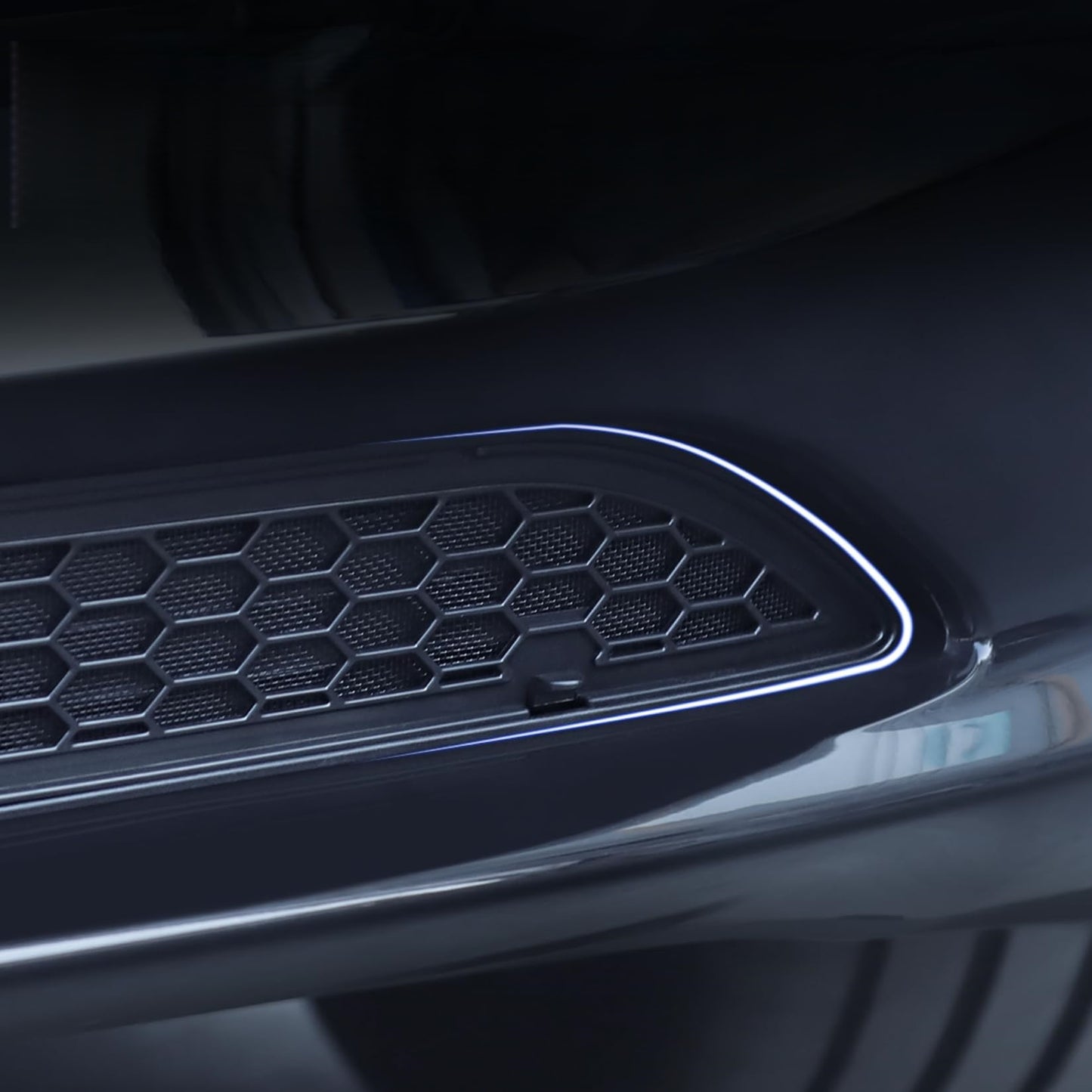 Front Bumper Mesh Guard for 2021-2023 Tesla Model 3 – Radiator Protection & Airflow Enhancement