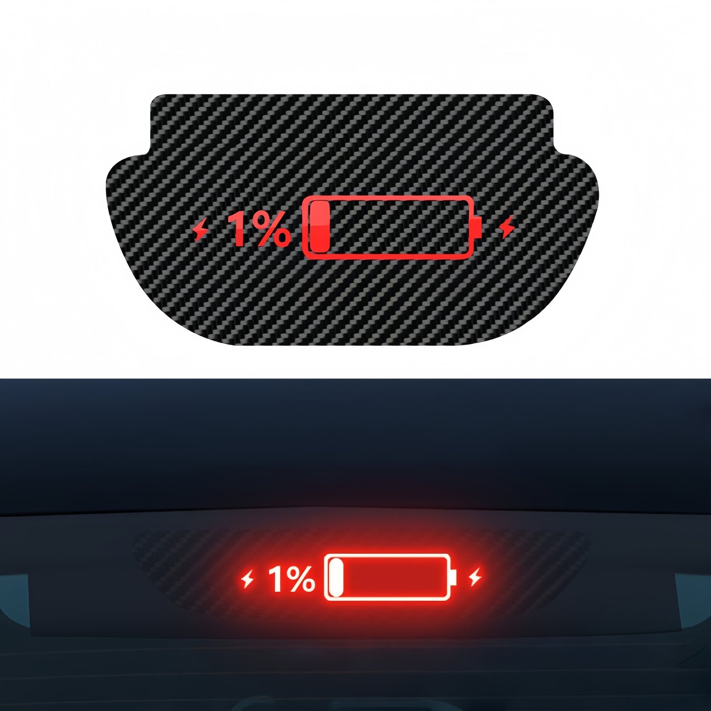 High Mount Brake Light Projector Board for Model Y 2021–2025 (Juniper Compatible)
