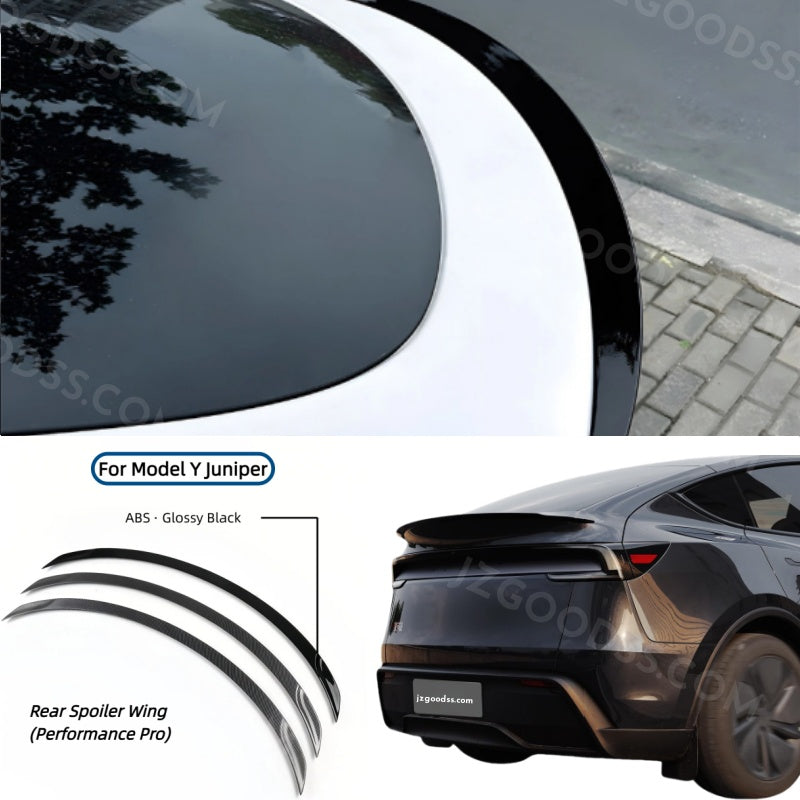 Spoiler for 2025 Model Y ABS Rear Spoiler Wing Performance Rear Trunk Lip Tail Lid Accessories