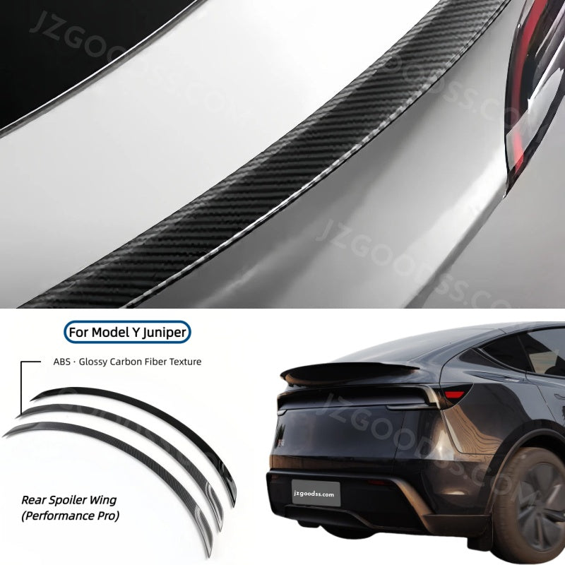 Spoiler for 2025 Model Y ABS Rear Spoiler Wing Performance Rear Trunk Lip Tail Lid Accessories