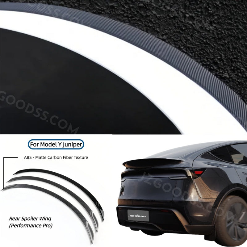 Spoiler for 2025 Model Y ABS Rear Spoiler Wing Performance Rear Trunk Lip Tail Lid Accessories