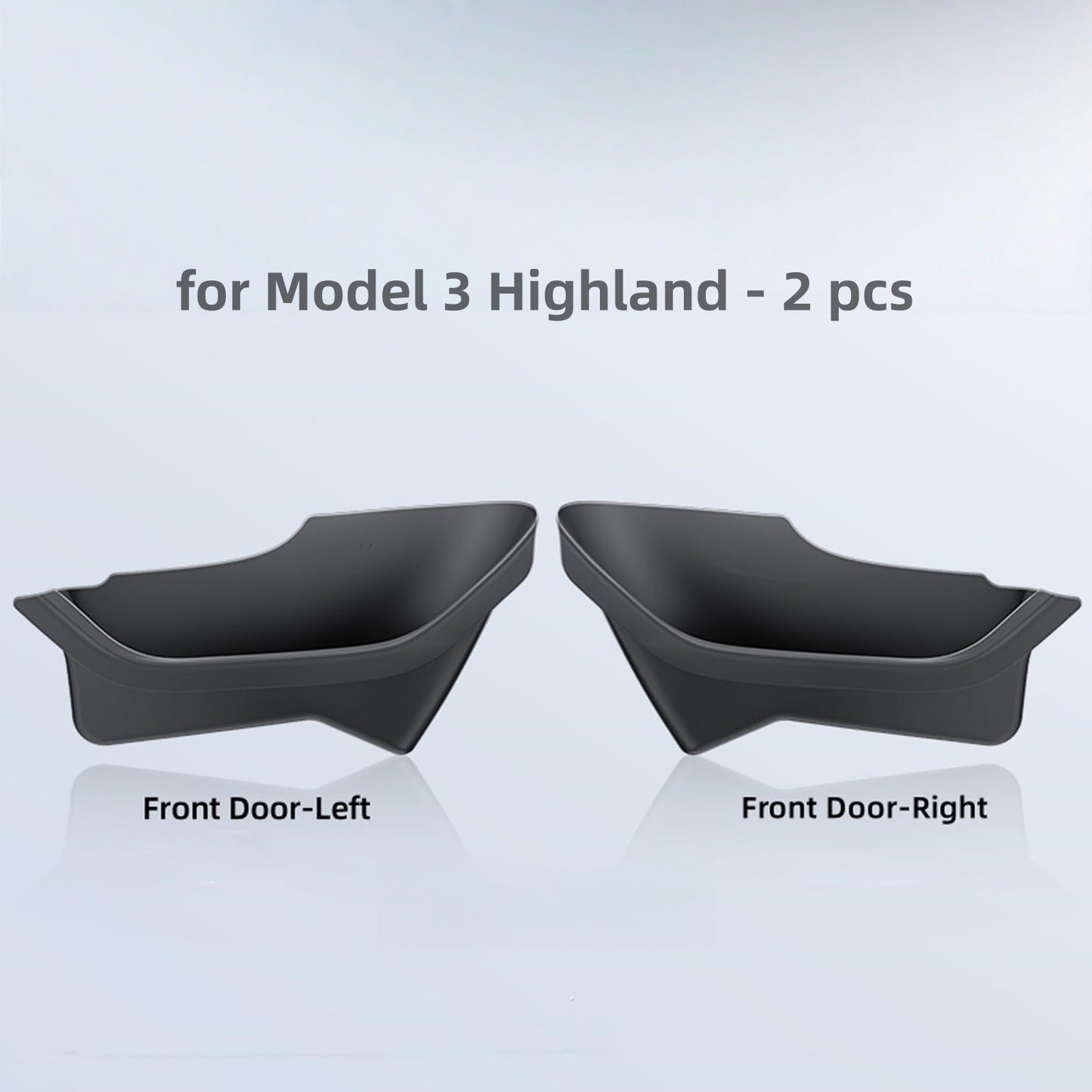 All-Weather TPE Side Door Storage Box for Model 3 Highland