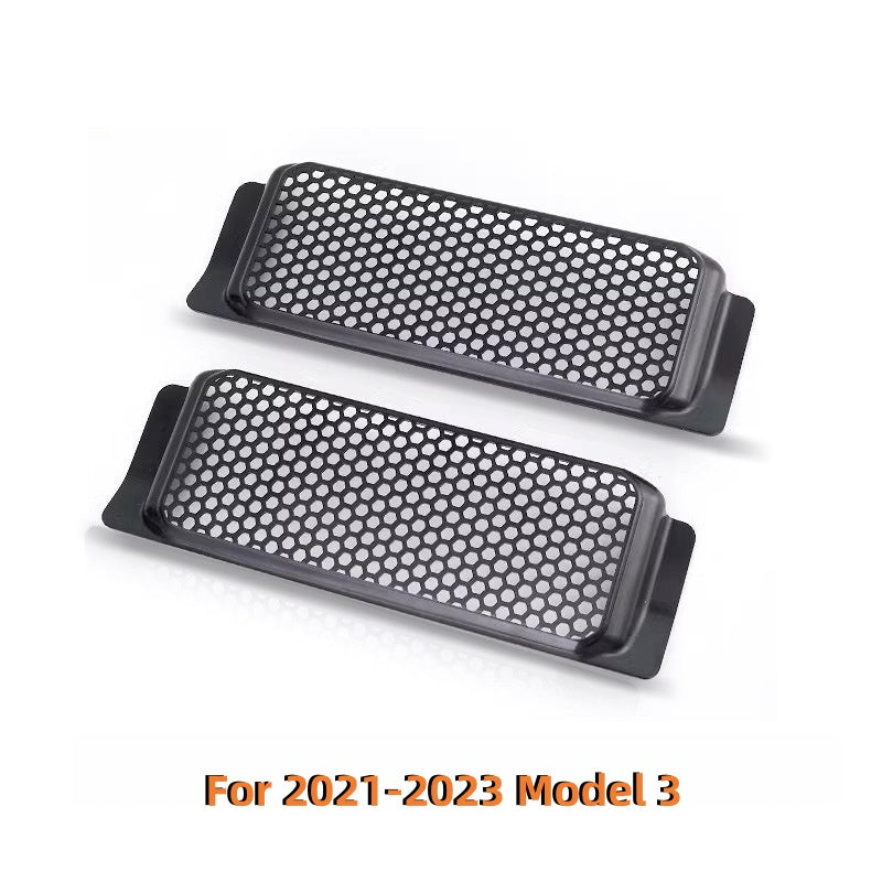 Under Seat Air Vent Cover for Model 3 (2021-2023) - ABS Rear Vent Protector