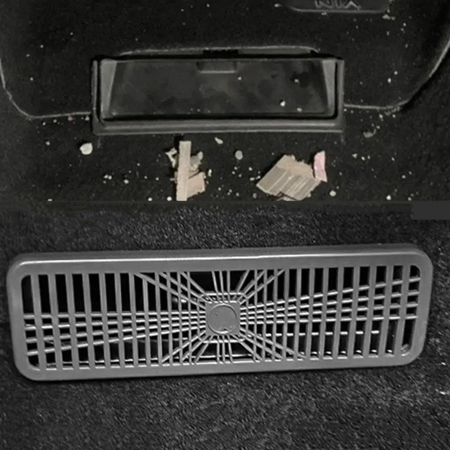 Under Seat Air Vent Protector - Premium ABS Cover for 2025 Model Y Juniper
