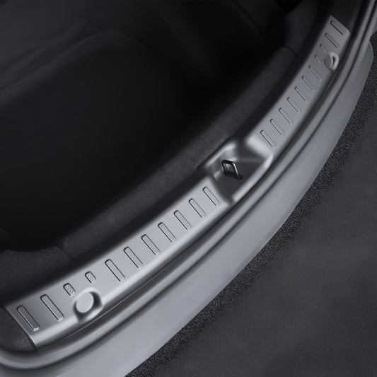 Anti-slip textured trunk mat for Tesla Model Y 2025, keeps cargo secure and prevents sliding