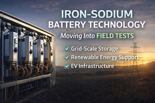 Iron‑Sodium Energy Storage Moves Into Real‑World Trials ⚡🔋