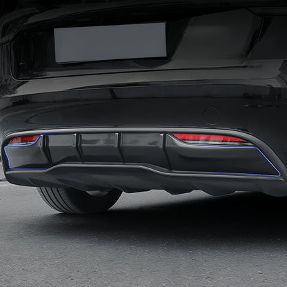 Sport Rear Diffuser Lip for 2025 Model Y Juniper – Aerodynamic ABS Spoiler, No Drilling Needed