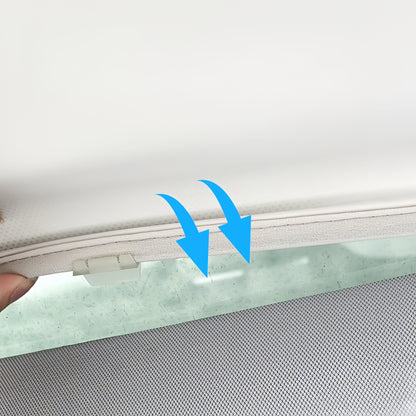 Car Glass Roof Sunshade Compatible with 2025–2026 Model Y (Juniper) | Foldable Heat-Blocking Sunroof Cover
