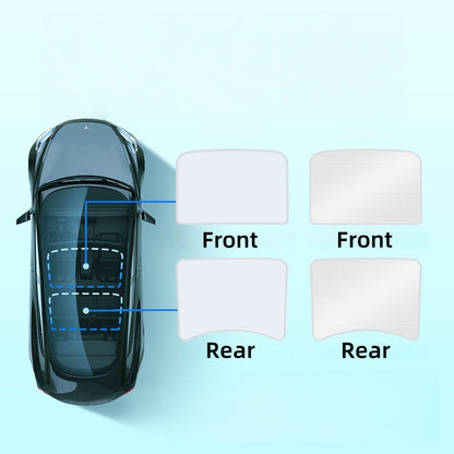 Car Roof Sunshade Compatible with 2021–2023 Model 3 | Heat-Blocking Nano Coated Glass Roof Shade