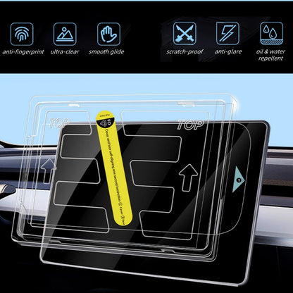 Premium Tempered Glass Screen Protectors for Tesla Model 3 Highland (2024+) & Model Y Juniper (2025+) – Anti-Scratch, Anti-Fingerprint