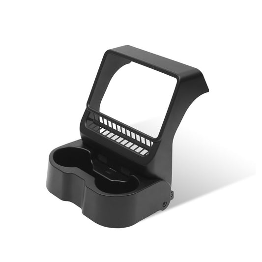 Foldable Rear Cup Holder & Screen Organizer for Model Y Juniper 2025+ & Model 3 Highland 2024+
