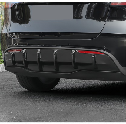 Sport Rear Diffuser for 2021–2024 Model Y – ABS Rear Bumper Lip, Aerodynamic Spoiler Upgrade