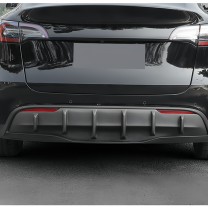 Sport Rear Diffuser for 2021–2024 Model Y – ABS Rear Bumper Lip, Aerodynamic Spoiler Upgrade