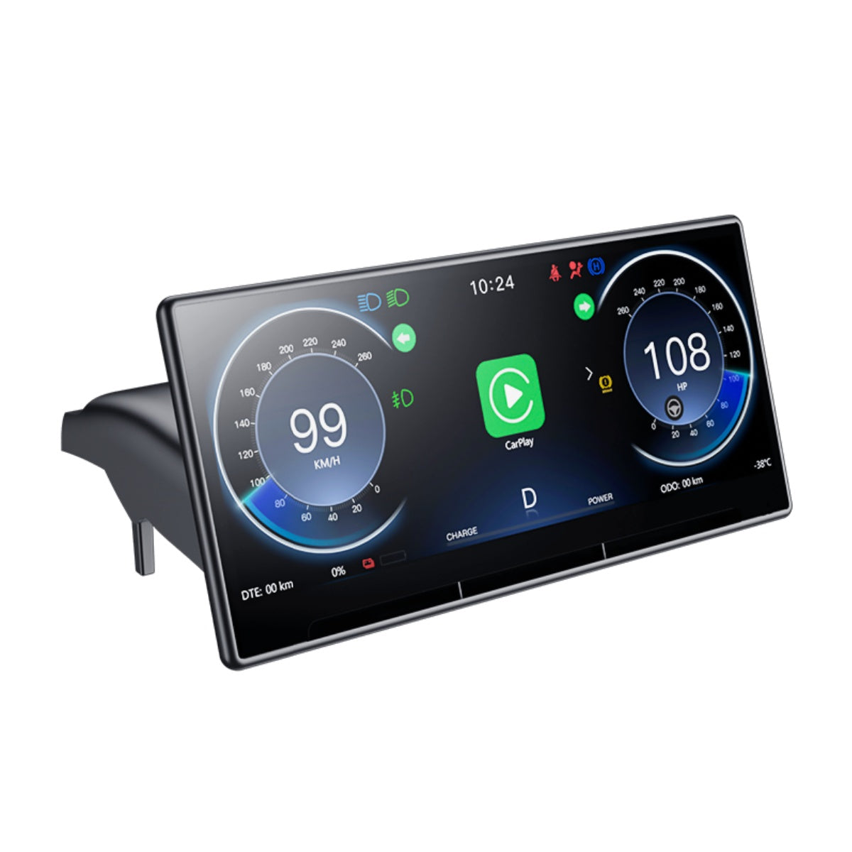9-inch smart dashboard display designed for 2024-2025 Tesla Model 3 Highland, providing driving data and clearer visibility