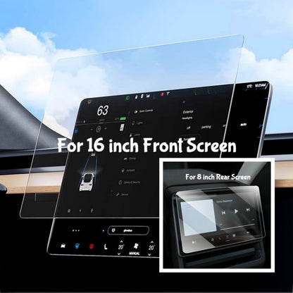 9H hardness anti scratch tempered glass screen protector for Tesla infotainment screen