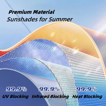 Car Roof Sunshade Compatible with 2021–2023 Model 3 | Heat-Blocking Nano Coated Glass Roof Shade