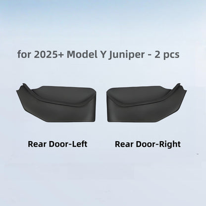 Side Door Storage Organizer for Model Y Juniper 2025+ TPE All-Weather Door Pocket Insert