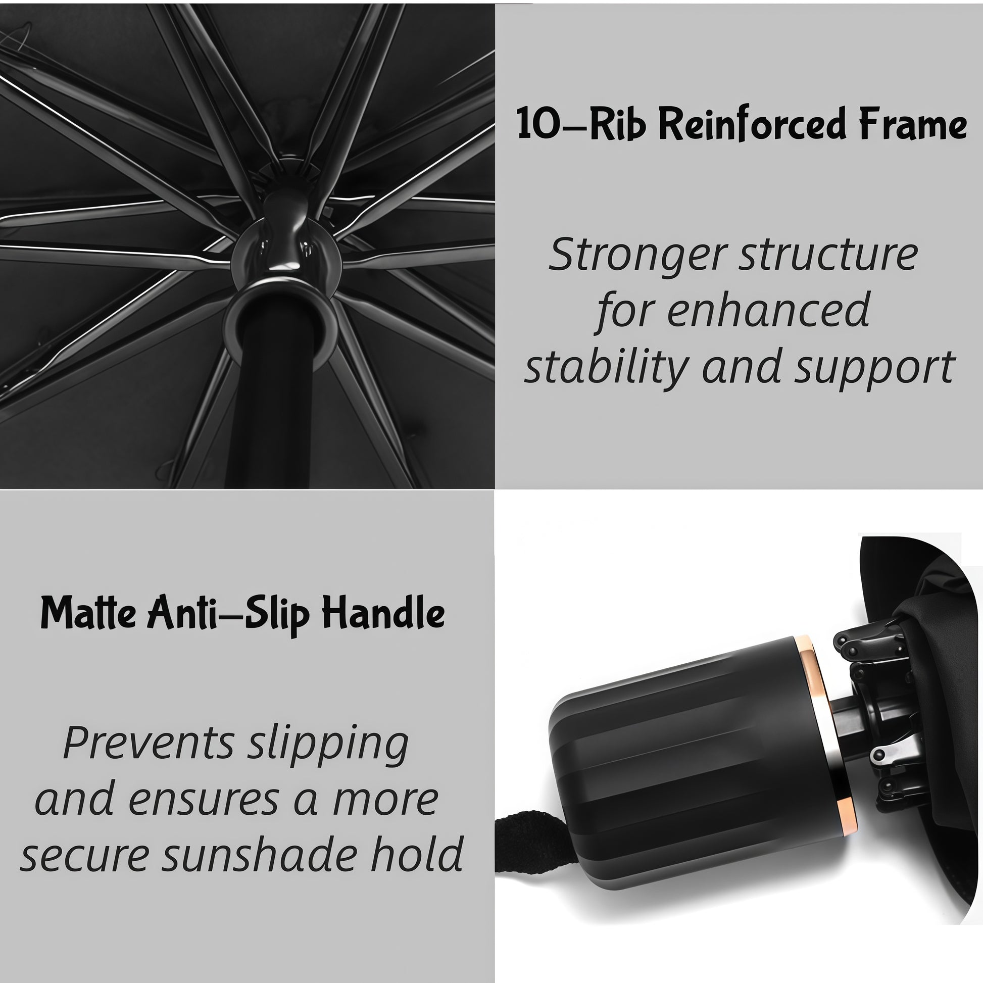 Car dashboard protection sunshade umbrella shields interior from UV rays and prevents cracking and fading