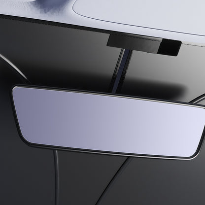 Car windshield sunshade with rearview mirror cutout ensures better fit and maximum sunlight blocking coverage