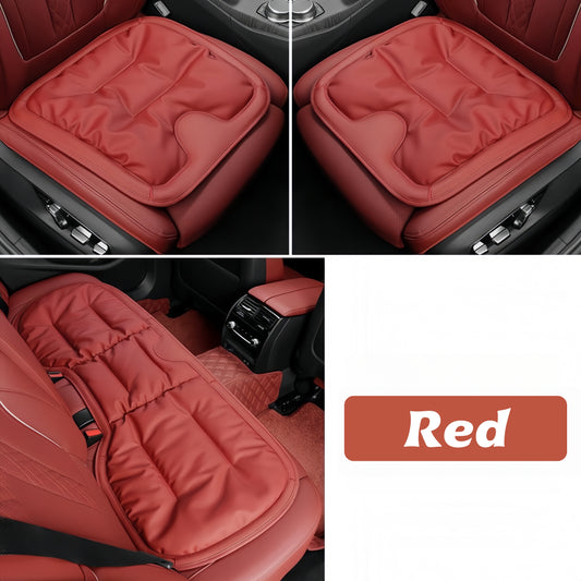 Soft and breathable car seat pad designed for SUVs, trucks, and sedans to enhance driving comfort all year round