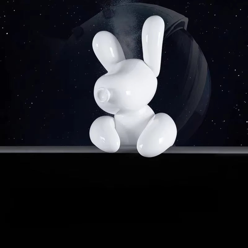 Compact dog decoration designed not to block driver visibility while adding fun personality to the dashboard area