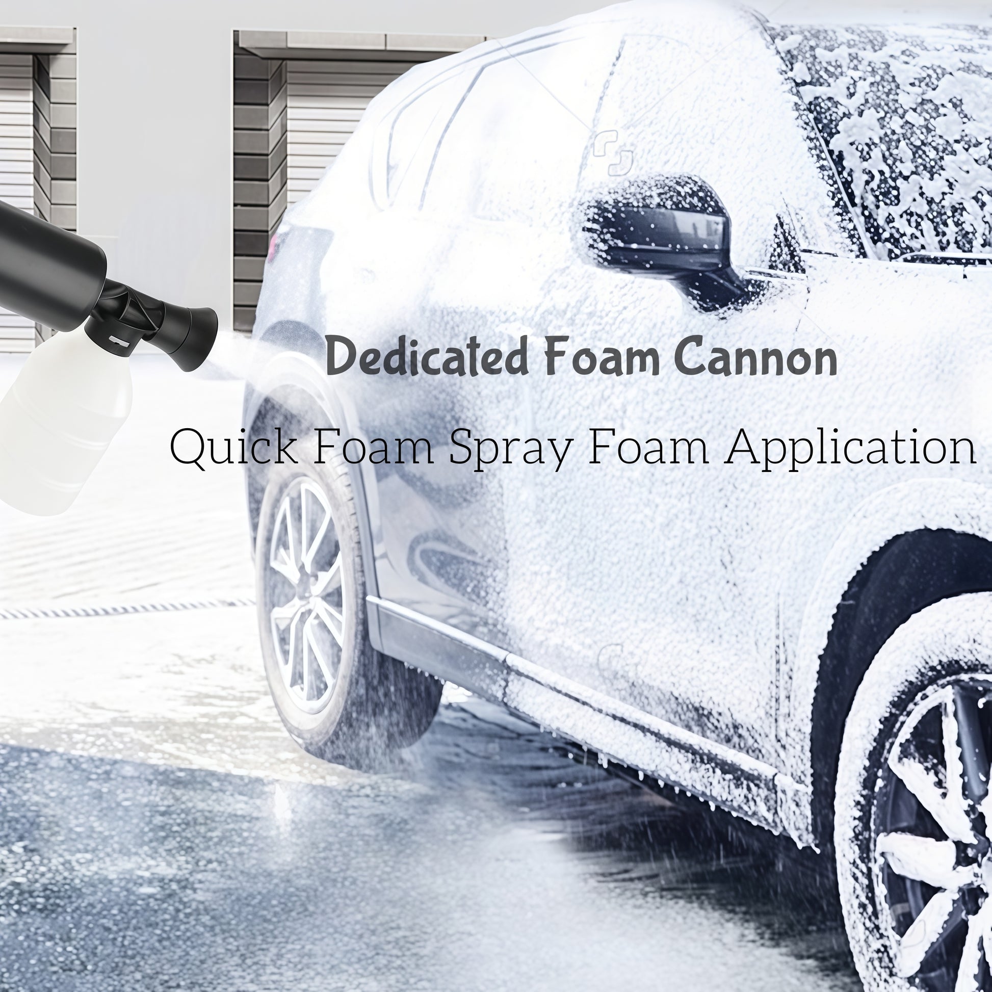 Cordless car washer with IPS display showing real-time battery level for easy monitoring and uninterrupted cleaning performance