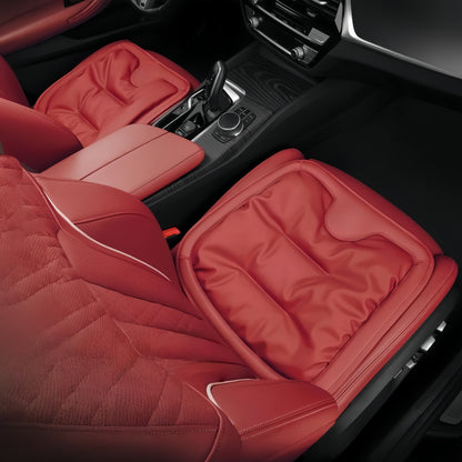 Driver seat cushion providing superior comfort and support for long-distance trips and daily commutes