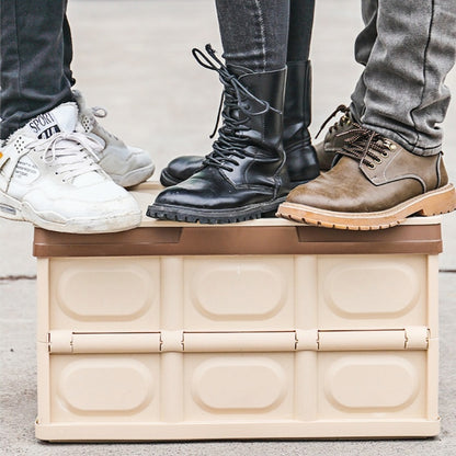 Durable PP car trunk storage box made from odor-free material with strong load-bearing structure for long-term use