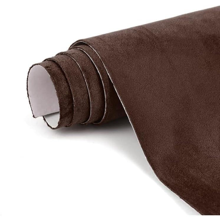 Luxury suede wrap film used for restoring worn car interiors with a modern soft finish