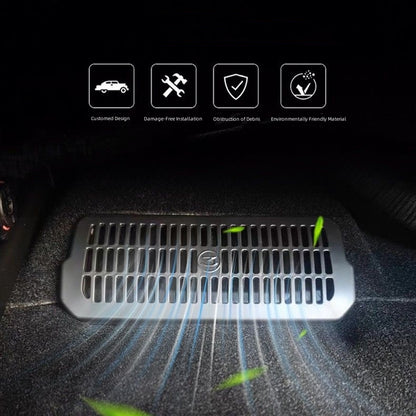 Under Seat Vent Cover - ABS Airflow Guard for 2024 Model 3 Highland