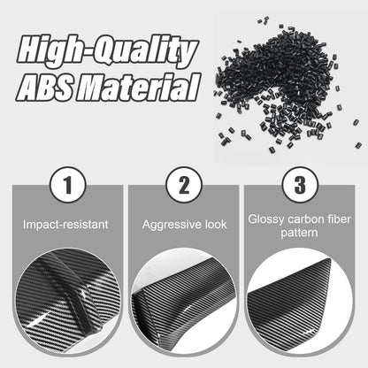 Precision-molded rear diffuser lip perfectly fits Tesla Model Y 2025 Juniper rear bumper contours