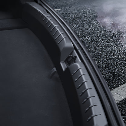 Precision-engineered Tesla Model 3 Highland rear bumper guard, custom fit for maximum protection and aesthetics