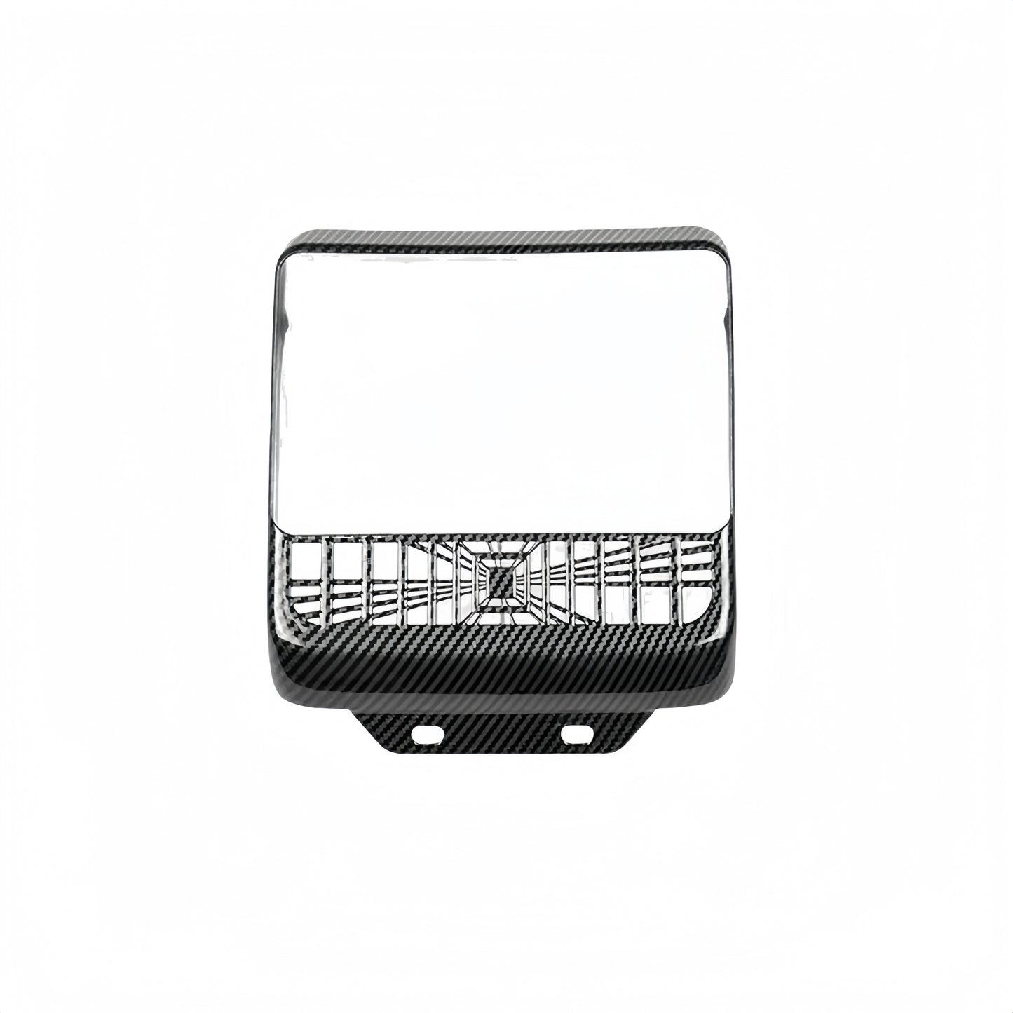 Rear vent outlet protective cover designed for Tesla Model 3 Highland and Model Y Juniper, preventing damage and improving interior durability