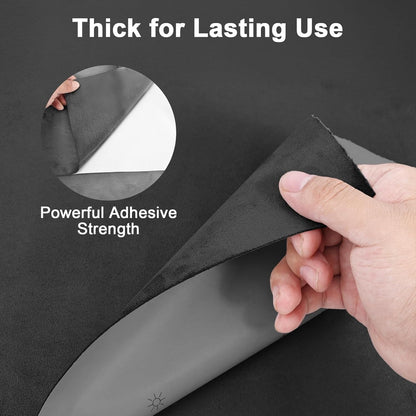 Self adhesive suede wrap suitable for car interiors and home decor, delivering a clean luxury look with strong adhesion