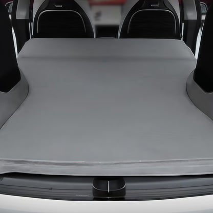 Durable inflatable Tesla car camping mattress designed to support up to 250kg for stable and comfortable sleeping