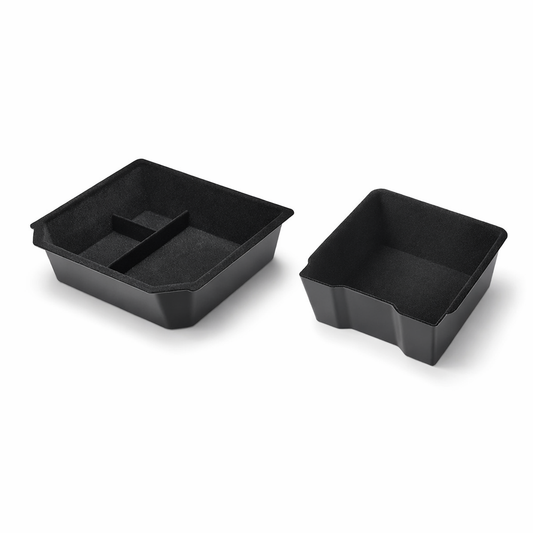 Tesla Model 3 & Model Y center console tray offering smart storage for phones, cards, sunglasses, and daily essentials
