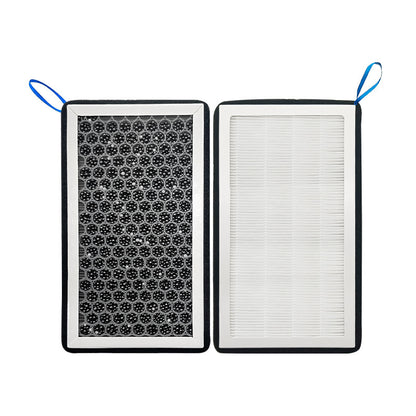 High-efficiency activated carbon cabin air filter replacement for Tesla Model 3, Model Y, and Highland models with upgraded HEPA-quality filtration