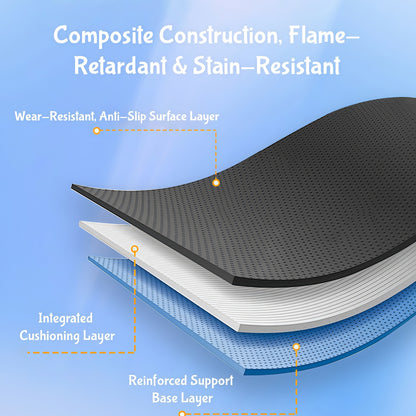 All weather floor liners for 2025 Tesla Model Y providing waterproof and edge to edge interior protection