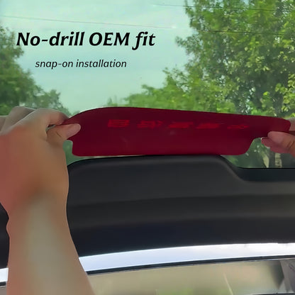 Tesla Model Y brake light cover makes a great gift for EV owners and car enthusiasts.