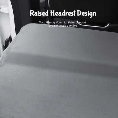 Rear trunk inflatable camping bed designed for Tesla Model Y Juniper, offering a stable and cozy sleeping platform