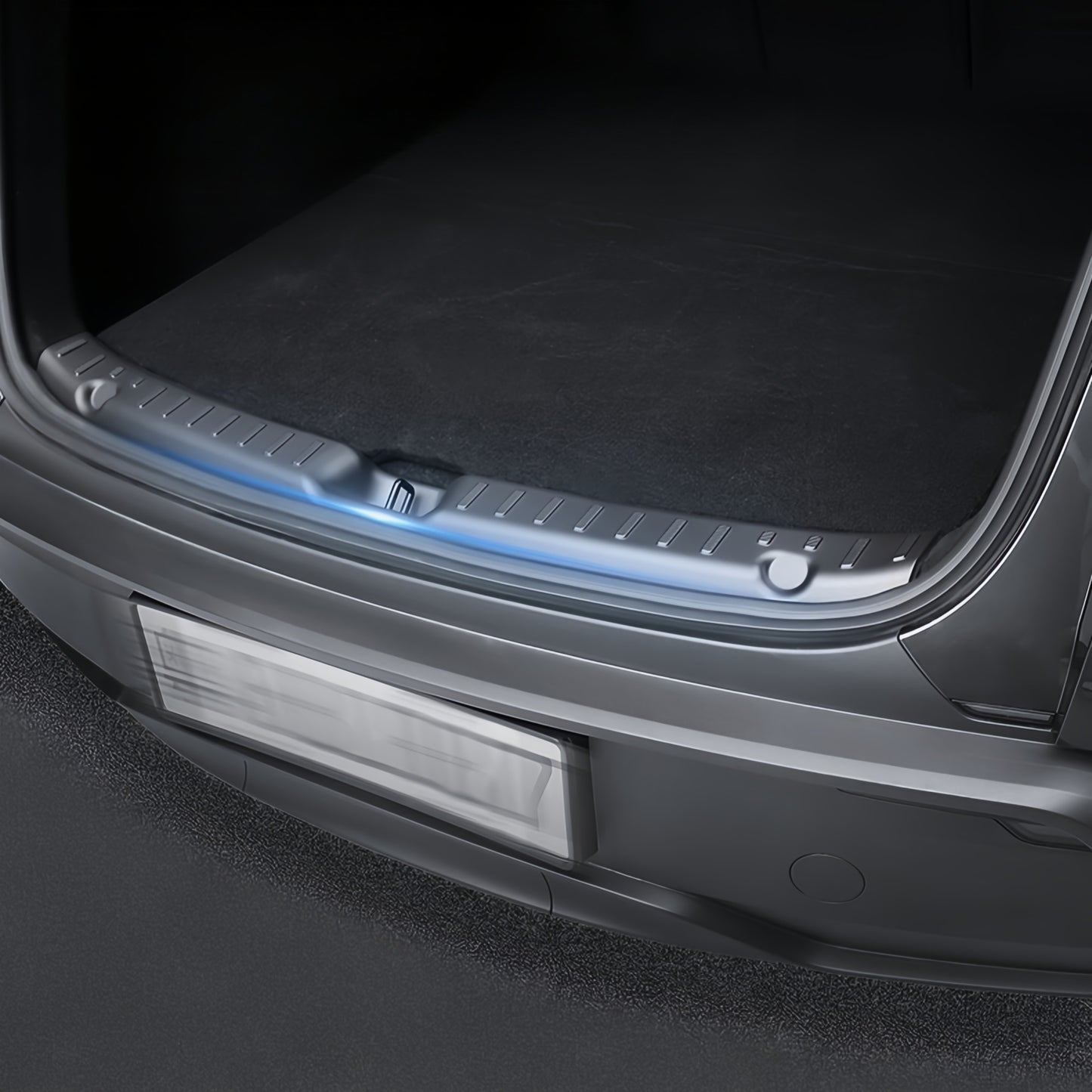 Self-healing TPE trunk guard for Tesla Model Y 2025, minor scratches disappear to maintain sleek appearance