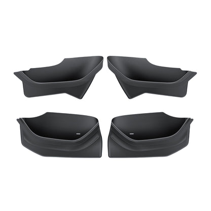 All-weather TPE side door storage box designed for Model 3 Highland 2024, offering added organization and cleaner interior space